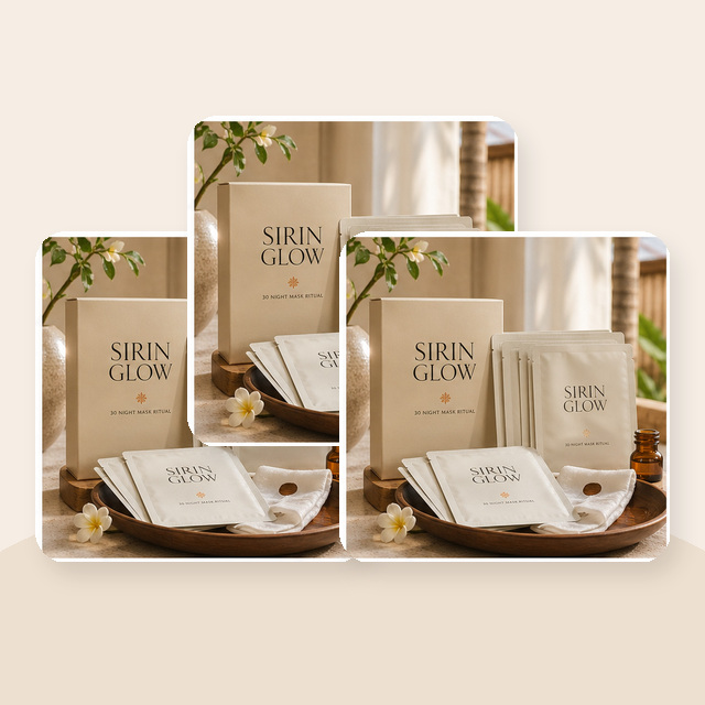 แพ็กเกจ SIRIN GLOW 90 แผ่น